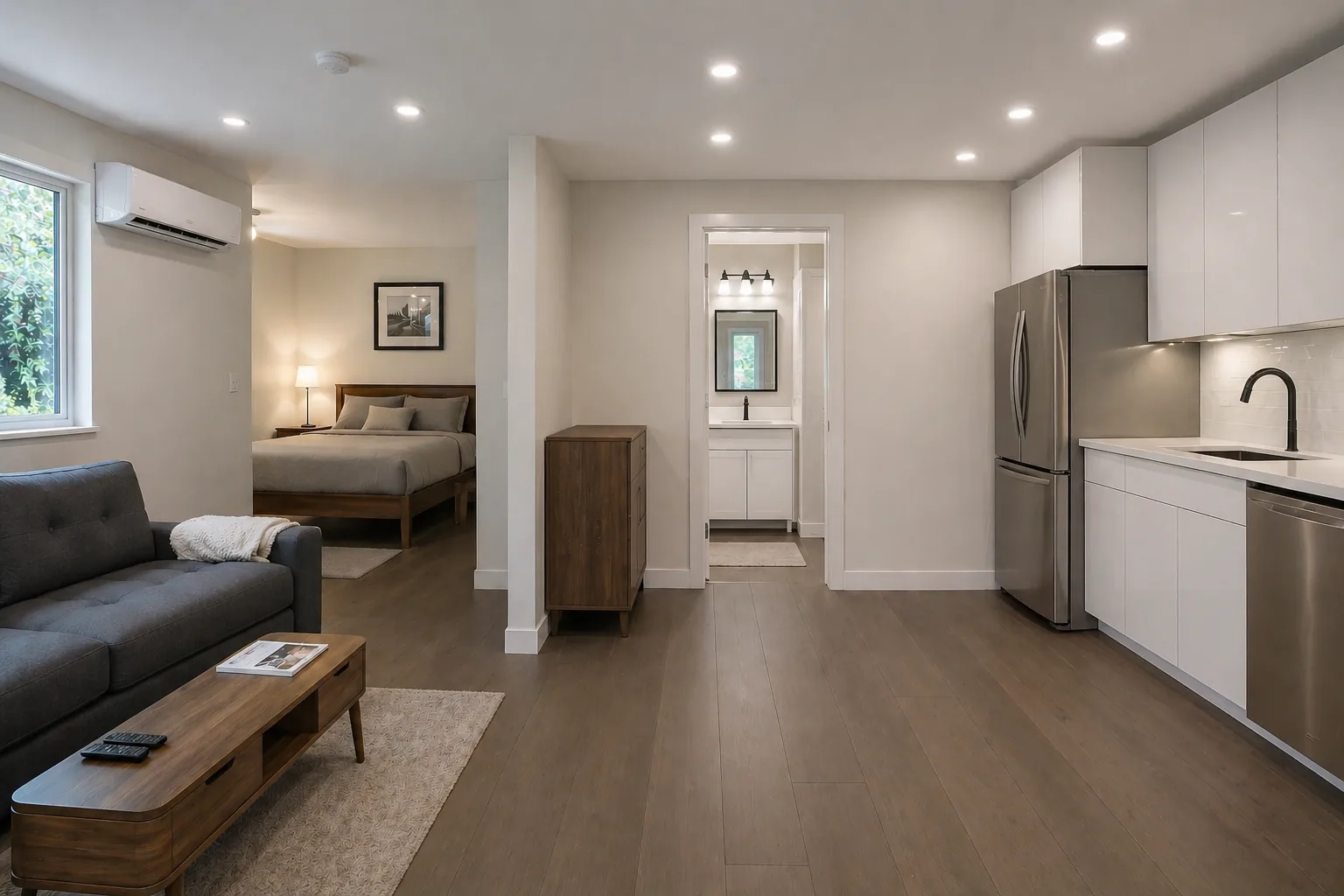 Riverside coach home, 530 sq ft secondary suite by Dream Touch Renovations
